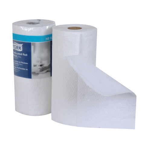 Tork® TOWEL ROLL KITCHEN HANDI-SIZE PERFORATED WHITE 2-PLY 6.8X11