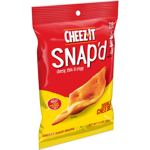 Cheez-It CRACKER CHEEZ-IT DOUBLE CHEESE SNAP'D