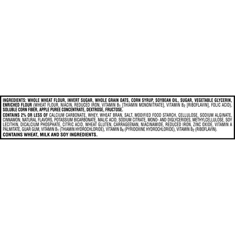 Nutrigrain Apple Cinnamon Cereal Bar, 1.55 Ounce -- 96 per case.