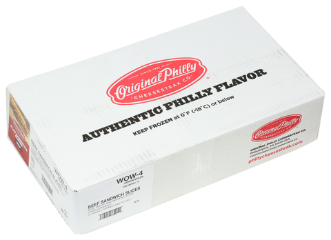 Original Philadelphia BEEF SANDWICH SLICES SEASONED ORIGINAL PHILLY 