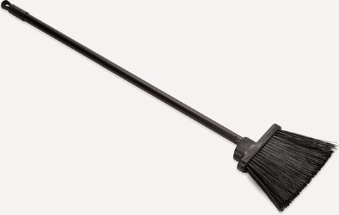 Broom Duo Sweep® Lobby W/ Black Metal Threaded Handle Black 30
