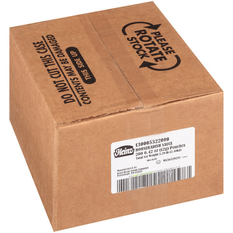 Sauce Horseradish Single Serve Packet 532200/78000714
