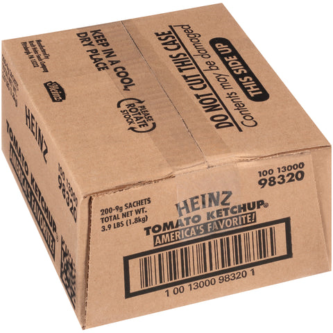 Heinz Ketchup Single Serve, 9 Gram -- 200 per case