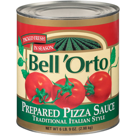Bell'Orto Fully Prepared Pizza Sauce,105 Ounce -- 6 per case