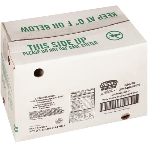 Soup Lasagna Ready To Use Cook In Bag Frozen 624040