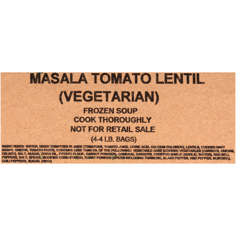 Truesoups® SOUP MASALA TOMATO LENTIL 7139835221/78001484