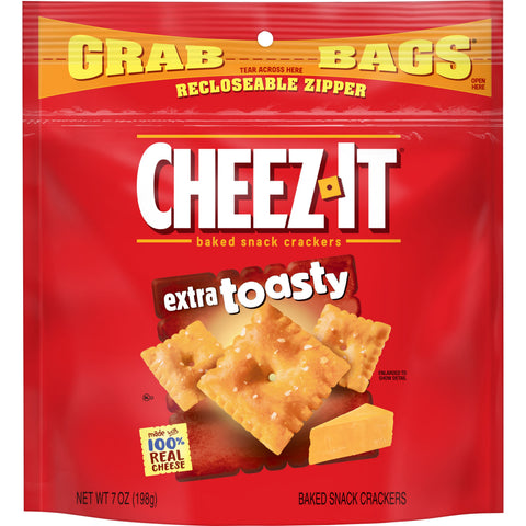 Kelloggs Cheez It Extra Toasty Cracker, 7 Ounce -- 6 per case