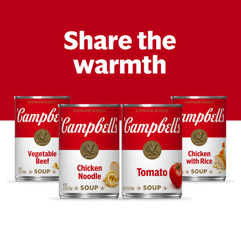 Campbells Condensed Chicken Won Ton Soup - 10.5 oz. can, 12 per case