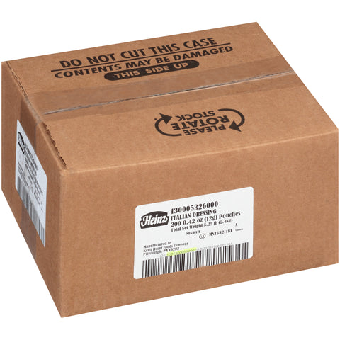 Dressing Italian Single Serve Packet 532600/78000720