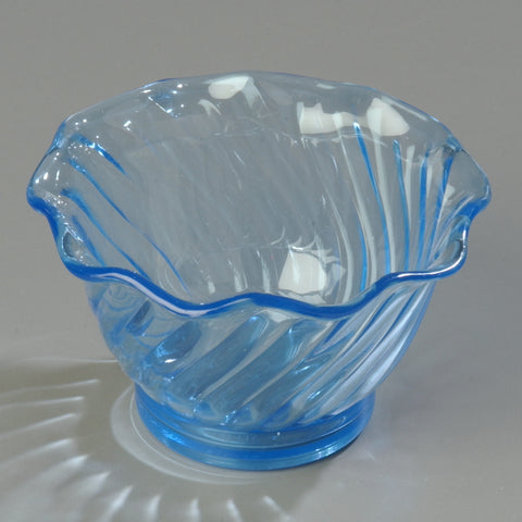 Carlisle DISH DESSERT TULIP ICE BLUE 5 OZ
