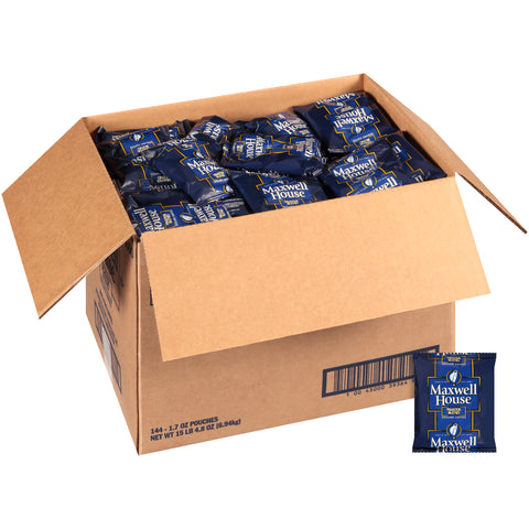 Maxwell House Master Blend Ground Coffee, 1.7 Ounce -- 144 per case.
