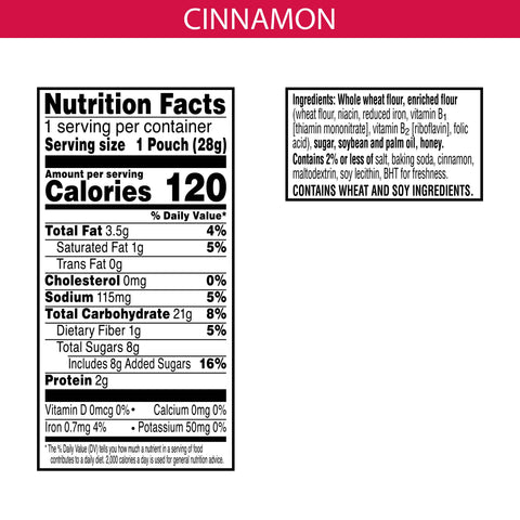 Scooby-Doo Cinnamon Graham Cracker Sticks - 1 oz. package, 210 per case
