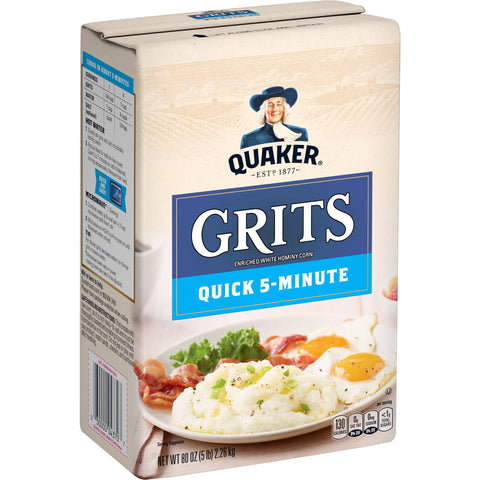 Quaker® CEREAL GRITS QUICK WHITE BAG