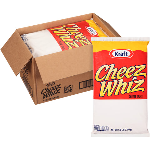 Cheez Whiz Original Cheese Sauce, 6.5 Pound Pouch -- 6 per case.