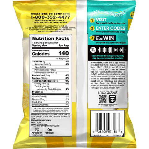 Chip Potato Variety Baked! & Popped Mix Large Single Serve