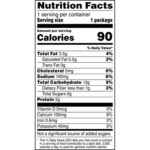 Snack Cheese Puff Reduced Fat Whole Grain Rich Flamin' Hot
