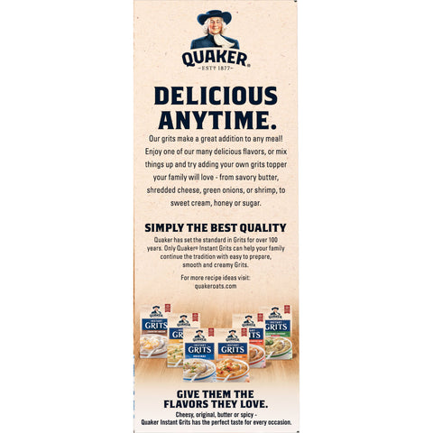 Quaker® GRITS INSTANT VARIETY PACK