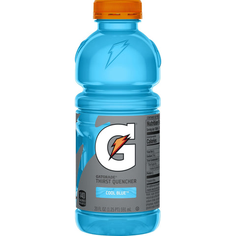 Drink Cool Blue Raspberry Widemouth Plastic Bottle
