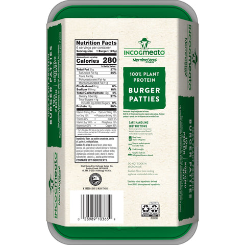 Burger Patty Vegan