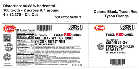 Chicken Breast Filet Breaded Crispy Fc Nae 3.5 Oz 38361-0928