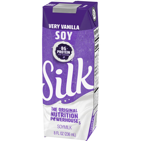 Silk MILK SUBSTITUTE SOY VERY VANILLA ASEPTIC