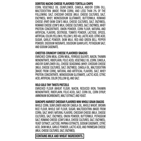 Munchies Cheese Fix Snack Mix, 1.75 Ounce -- 64 per case.