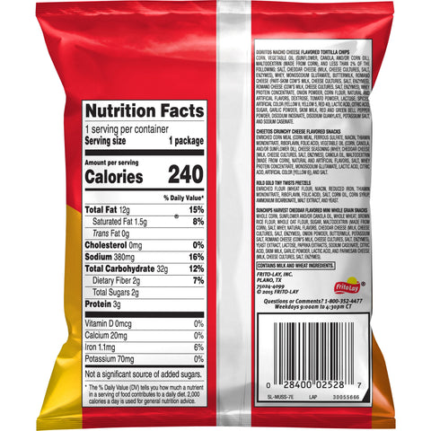 Snack Mix Cheese Fix Large Single Serve