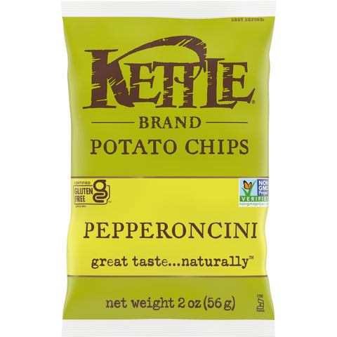 Kettle Foods CHIP POTATO KETTLE PEPPERONCINI