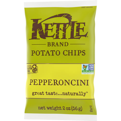 Kettle Foods CHIP POTATO KETTLE PEPPERONCINI
