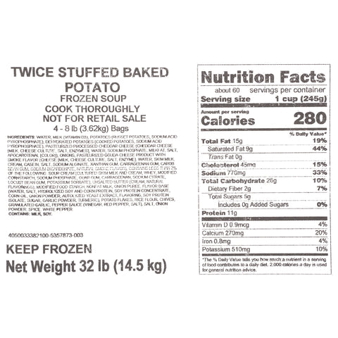 Soup Potato Twiced Baked 805570/78001440