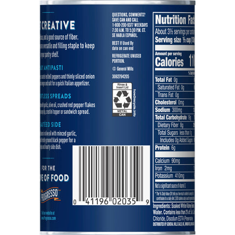 Progresso Cannellini Beans, 15 Ounce -- 24 cans per case