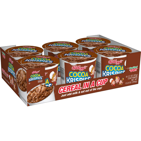 Cereal Cocoa Krispies® Cereal-in-a-cup