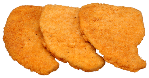 Pork Pattie Breaded Chop Shaped Fc 4 Oz 13341