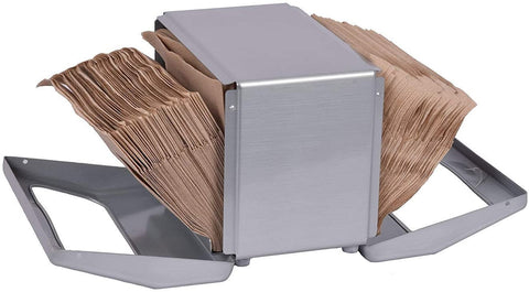 Dispenser Napkin Table Masterfold Brushed Steel