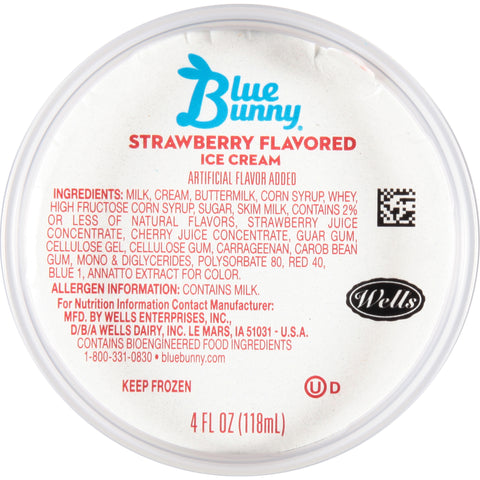Ice Cream Cup Strawberry