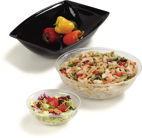 Carlisle BOWL ROUND PEBBLED CLEAR 10 QT