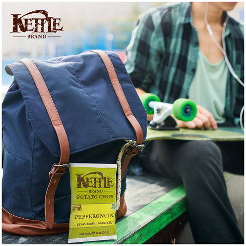 Kettle Foods CHIP POTATO KETTLE PEPPERONCINI