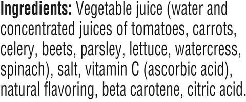 V8® JUICE VEGETABLE COCKTAIL PLASTIC BOTTLE
