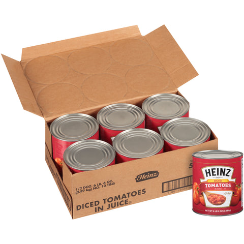 Heinz Diced Tomatoes in Juice, 102 Ounce -- 6 per case