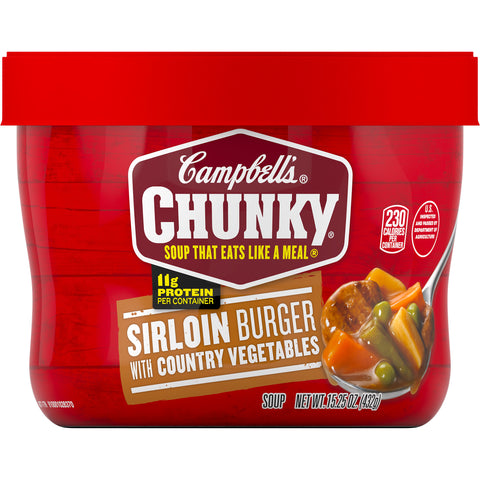 Campbell's® SOUP SIRLOIN BURGER CHUNKY