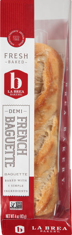 Roll French Demi-baguette Sandwich