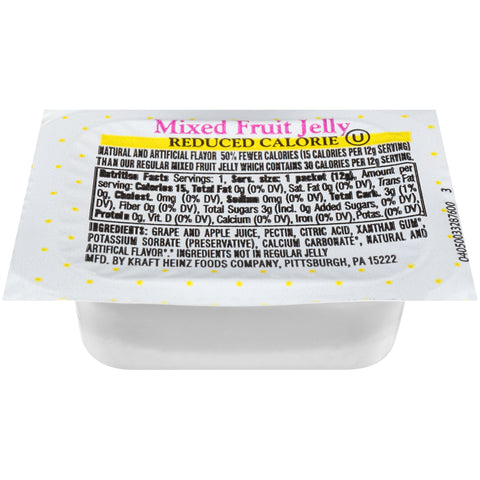 Jelly Assorted Reduced Calorie Single Serve Cup 0090720/78000443