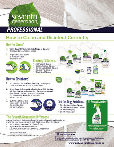 Seventh Generation WIPE DISINFECTANT LEMONGRASS