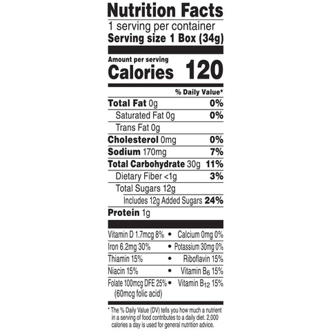 Cereal Frosted Flakes Individual Box