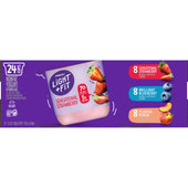 Yogurt Assorted Strawberry Blueberry Peach
