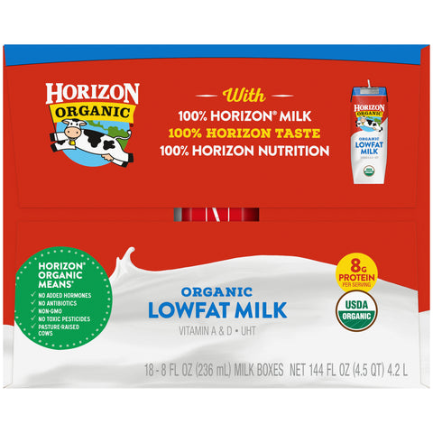 Horizon Organic MILK LOW FAT ORGANIC