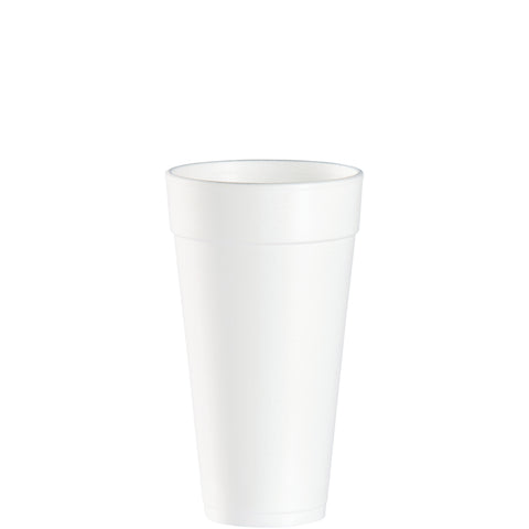 Dart CUP FOAM WHITE TALL 24 OZ