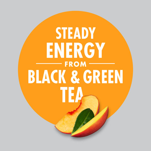 V8 Plus Energy Peach Mango Juice Drink Blend, 11.5 Fluid Ounce -- 12 per case