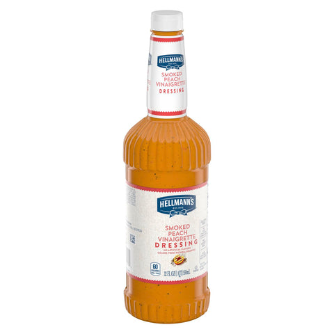 Hellmann's® DRESSING VINAIGRETTE SMOKED PEACH SALAD BAR BOTTLE