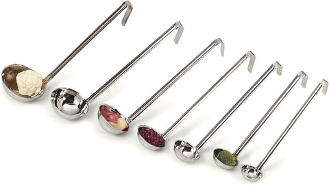 Carlisle LADLE ONE PIECE SS 6 OZ
